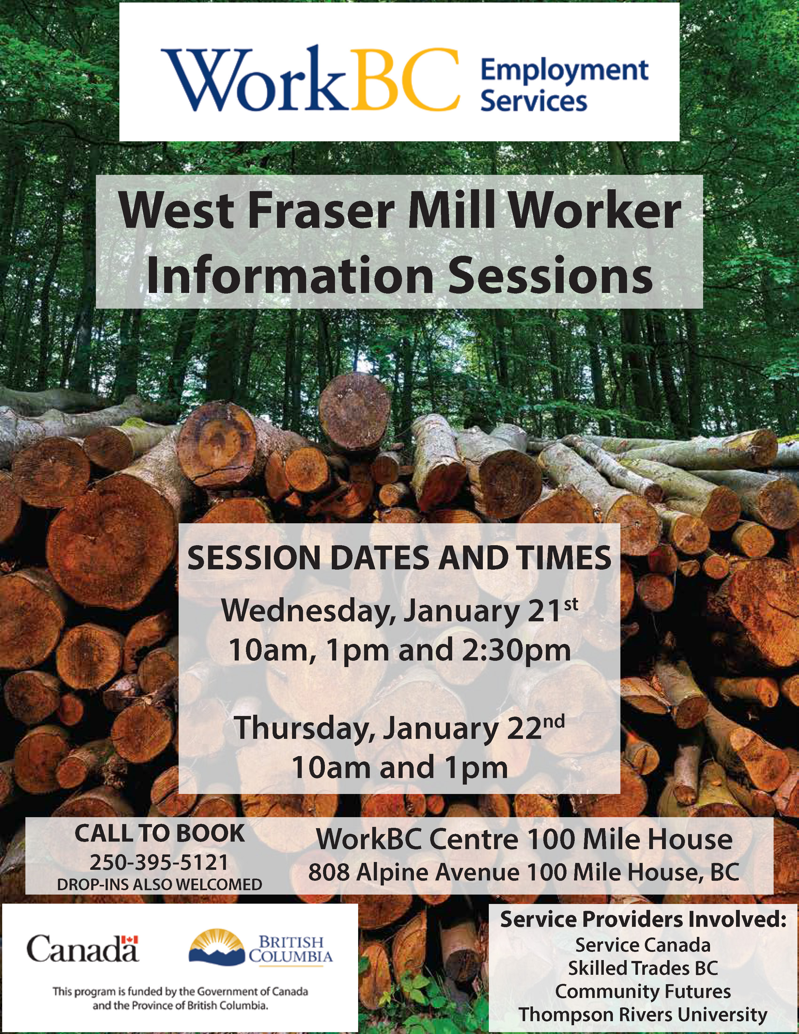 WF Info Session Poster with times and dates