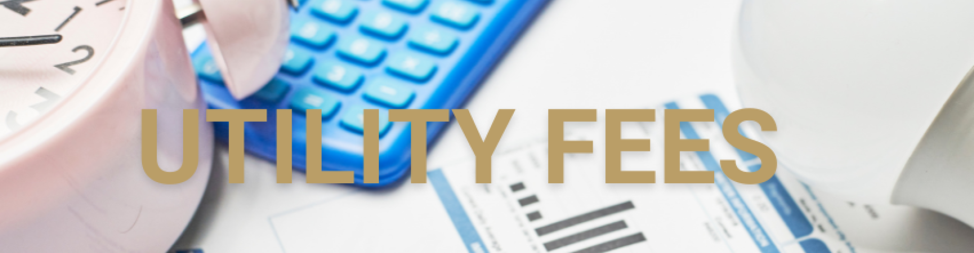 Utility Fee Banner