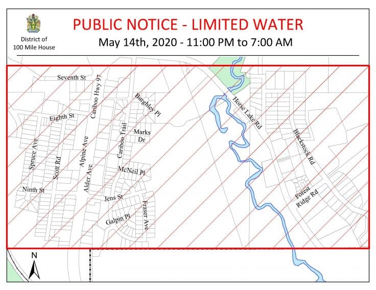 map of water restricted properties