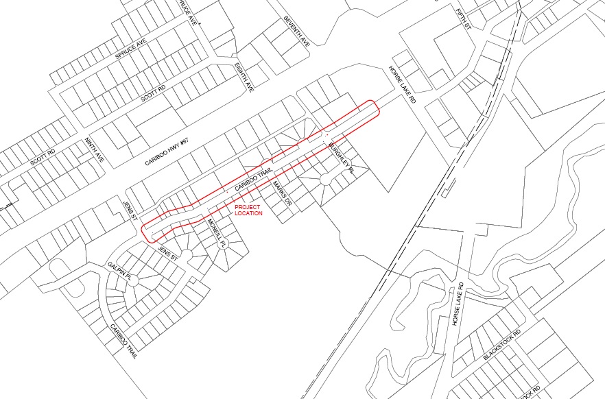 Cariboo Trail Sidewalk