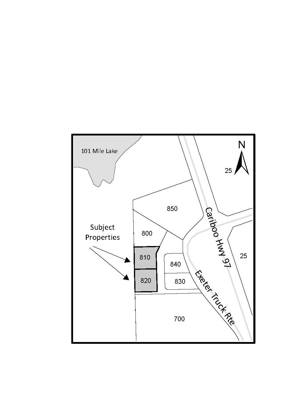 Map of Public Hearing